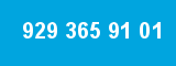 929 365 91 01 929 365 91 01